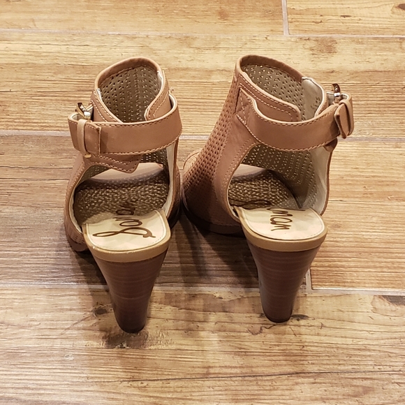 Sam Edelman open toed booties size 8.5 - Picture 3 of 12